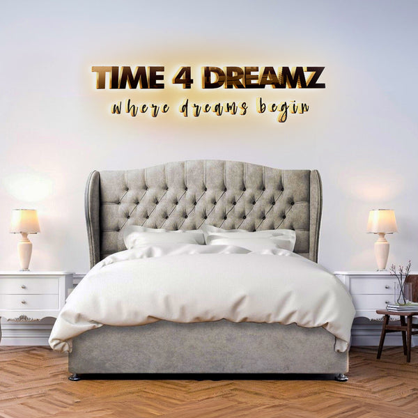Wingback Luxury Baroness Bed by Time4Dreamz