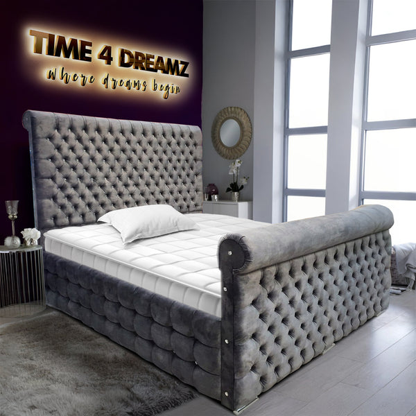 Grand Royale Tufted Bed by Time4Dreamz